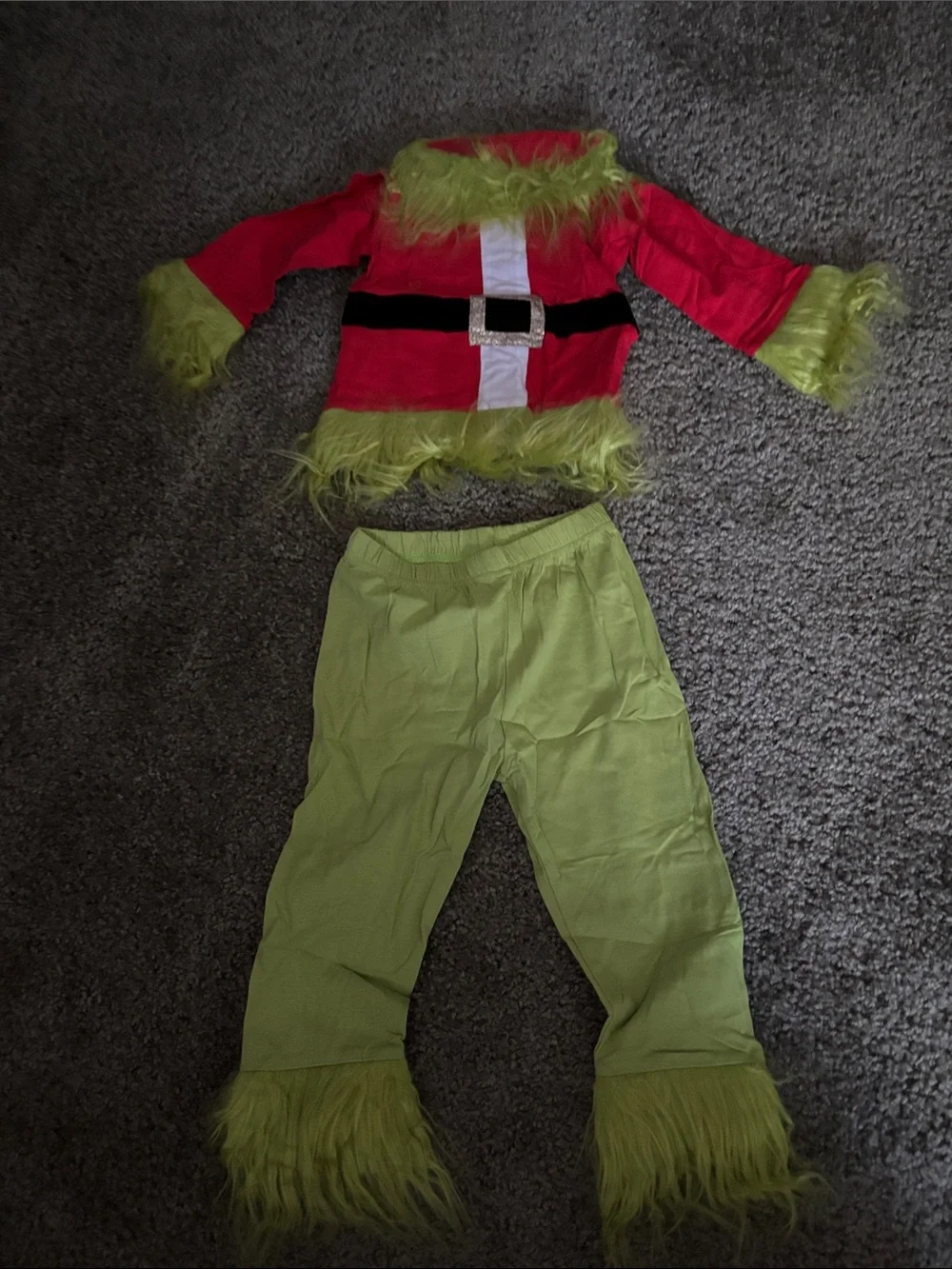 Grinch costume for baby